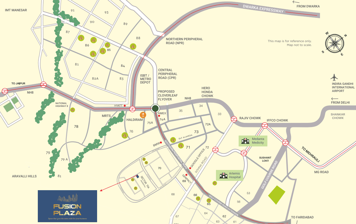 location map